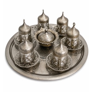 Bakır Fincan Takımı