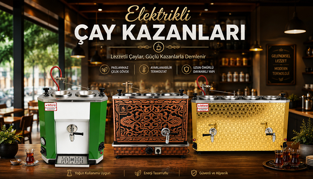 Elektrikli Çay Kazanları